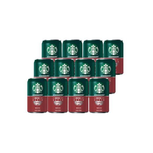 【自营】星巴克（Starbucks）星倍醇 即饮咖啡 浓郁摩卡 罐装浓咖啡饮料 商品图6
