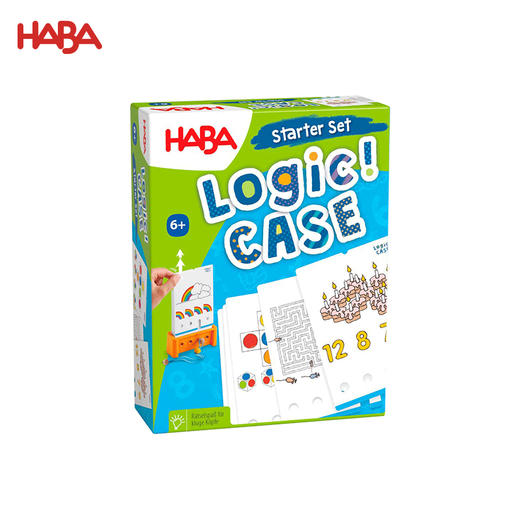 HABA 逻辑盒子 基础款（含底座） 桌游 适合4岁+ 逻辑思维 进阶闯关 单人游戏 德国原装 1306118001 商品图3
