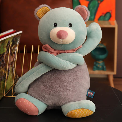 【耳朵可拉，萌趣可爱~】毛绒玩具兔子小熊 可爱节日礼物玩偶公仔布娃娃 睡觉大号抱枕-QQ 商品图2