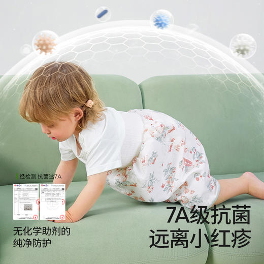 【贝肽斯】隔尿裙男女宝宝隔尿裤防水可洗垫透气训练戒尿不湿隔尿神器 商品图4