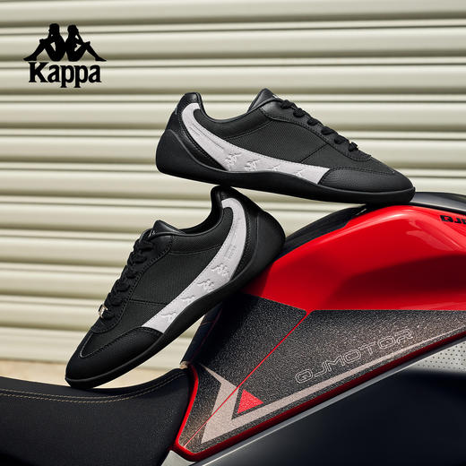 Kappa卡帕背靠背赛车德训男鞋新款复古运动鞋情侣款薄底慢跑鞋女K0FY5CC60 商品图4