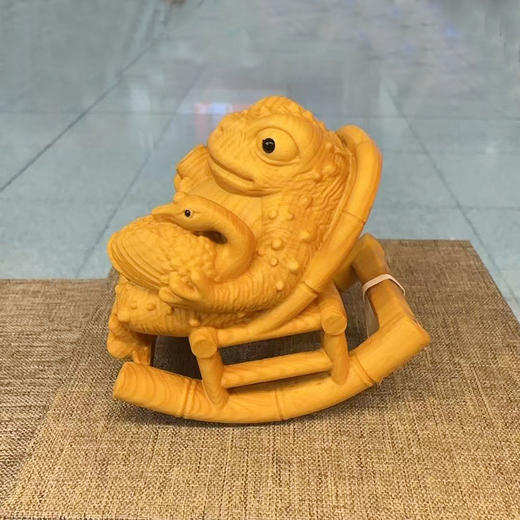 人生赢家°黄杨木摆件 商品图0