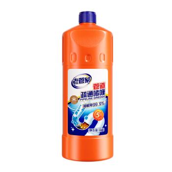 老管家管道疏通啫喱强力卫生间马桶厨房下水道疏通剂除臭溶解清洁剂1kg /家庭清洁/纸品 /家庭环境清洁 /管道疏通剂 商品图2