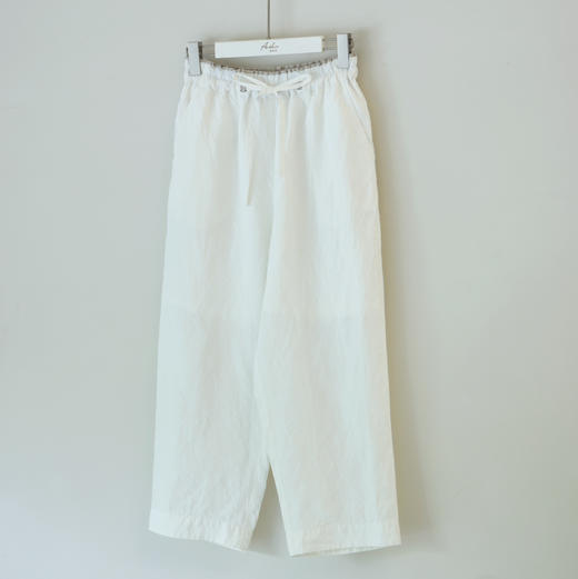 黄阿福 高密水洗亚麻九分裤 商品图1