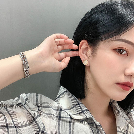 「七款礼盒装」耳钉925純銀一周耳钉套装高级感蝴蝶结珍珠耳环520礼物送女生时尚饰品 商品图3