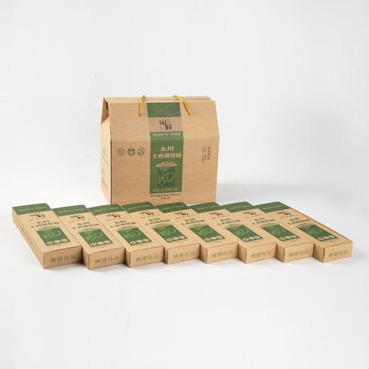 4KG  回韵土鸡蛋挂面礼盒500g*8 商品图1