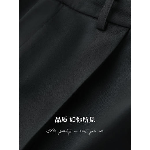 COCOBELLA轻奢仿醋酸休闲裤雾面缎女垂坠气质阔腿裤PA3079-2 商品图4