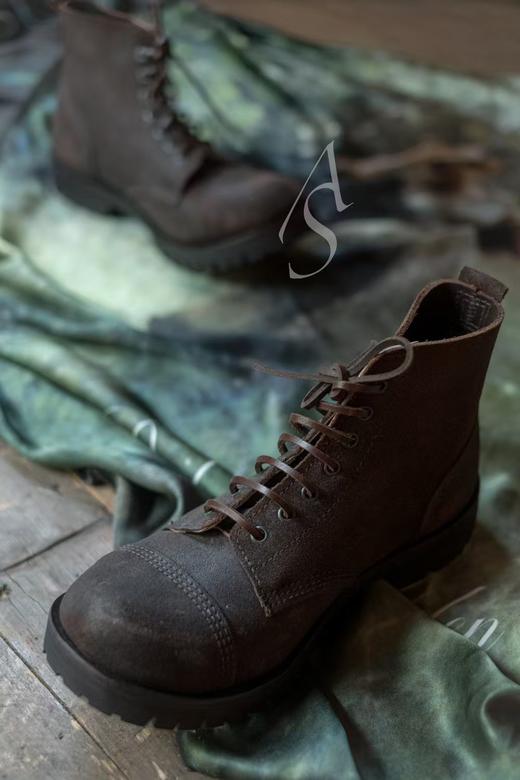 Paul Harnden 男士深棕色HEAVY BOOT 商品图3