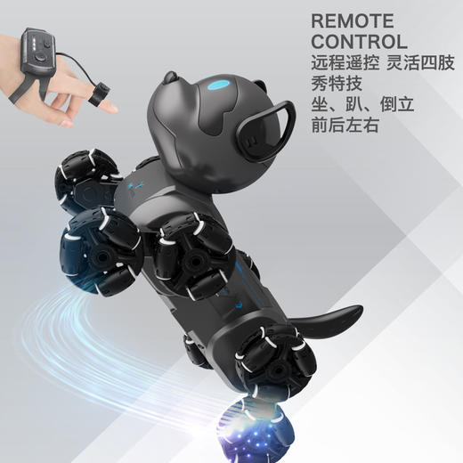 八轮特技机械狗 | 成年人根本想不到，两位数能买到多黑科技的玩具！（非质量问题，不支持7天无理由退换，介意慎拍） 商品图5