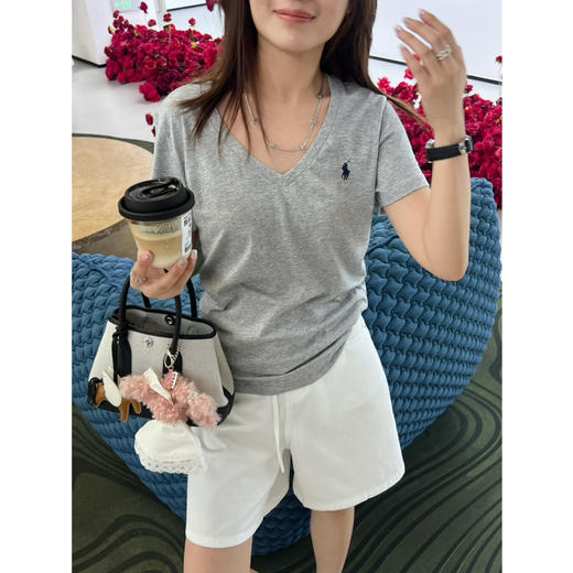 2506304     RL  纯棉V领女款T 商品图1