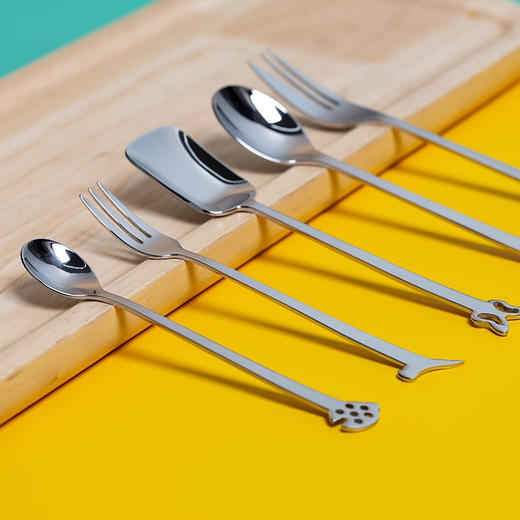 MEPRA 不锈钢刀叉勺礼盒套装水果叉咖啡甜品勺 商品图4