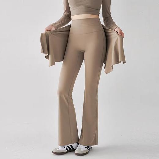 【3~5天发货】跃牌【美度空间】系列 BR假两件屁帘子瑜伽裤防尴尬微喇裤女ADCK52046 商品图3