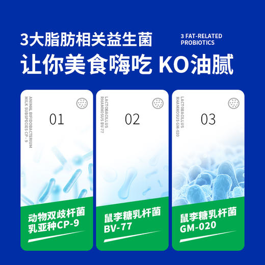 英贝健B420高纤益生菌粉固体饮料（3克*12条）/盒  4盒 商品图2