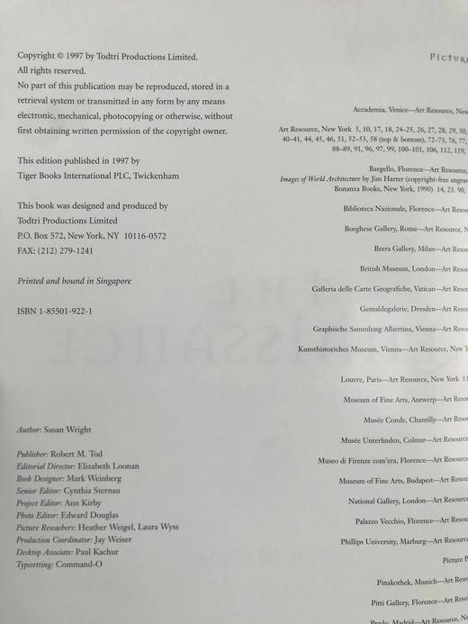 文艺复兴时期的艺术与建筑杰作 107幅插图 精装大16开 商品图4