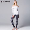 AUMNIE澳弥尼丨女长袖运动上衣健身瑜伽服速干高弹含胸垫百合T恤 商品缩略图2