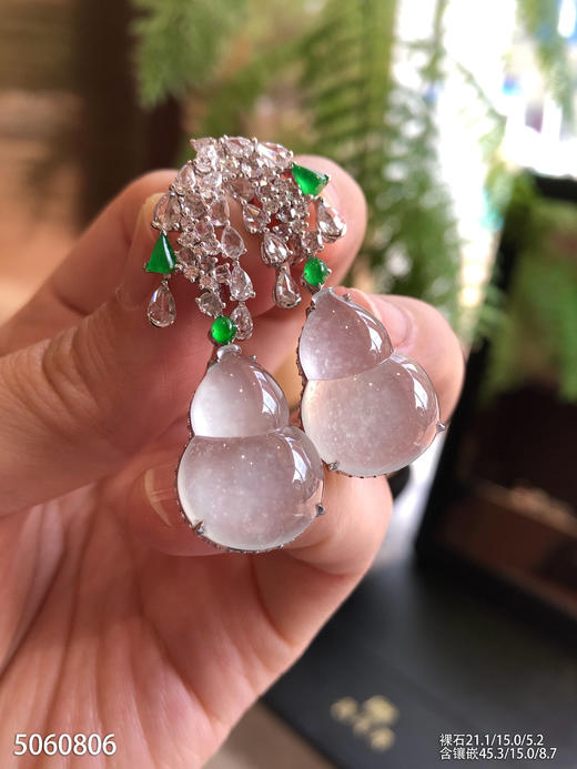 5060806，葫芦耳坠。具体价格微信咨询 商品图1