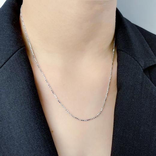 【限时8.8折】【线上铂金馆】PT950 【国际铂金协会】铂金麦当劳项链(BXL00105-01)预售产品下单后不退款不退货不换货不补差价) 商品图2