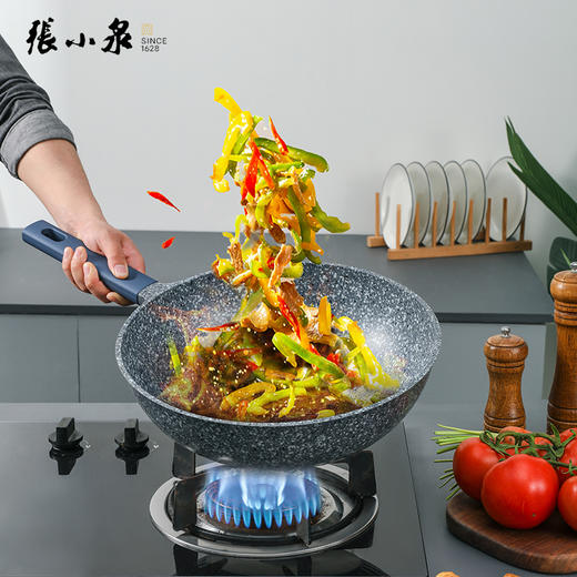 张小泉 花岗岩不粘炒锅C31810100 商品图6