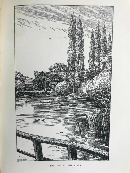 1902年 寻找古老的平静 10幅精美手绘插图 漆布精装32开 商品图10