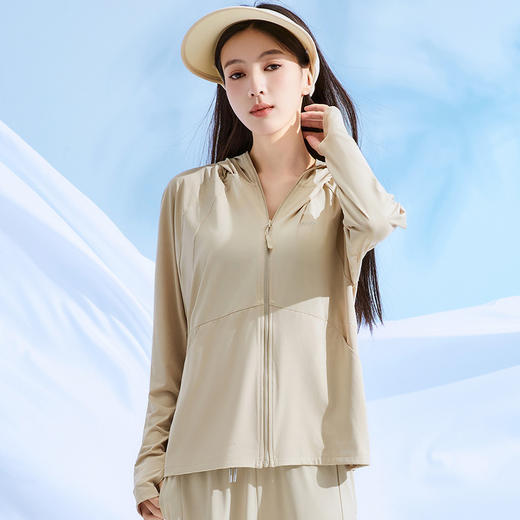 黑胶冰丝防晒衣女士夏季薄款遮阳透气防紫外线原纱upf50+防晒服女 商品图0