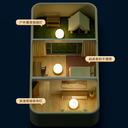 卡蛙贝比 拍拍小夜灯RG-L023 （插电款） 商品图4