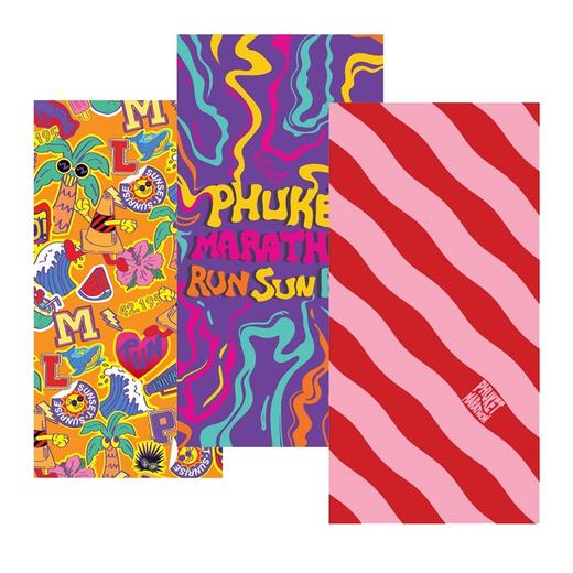 普吉岛马拉松限定版凉感头巾男女同款户外跑步运动吸汗透气速干柔软贴合舒适 商品图1