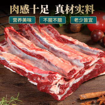 往来白丁 内蒙古牛腩肉2斤净重 新鲜黄牛肉牛腹肉红烧烤火锅食材无注水 /生鲜 /猪牛羊肉 /牛肉 商品图3
