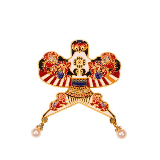 【潍坊纸鸢】复古金属冰箱贴非遗国潮文创纪念创意工艺品礼品 商品图4