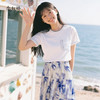 【商场同款】CNE5562 “明线小白T” 轻松休闲有设计感 撞色T恤 商品缩略图5