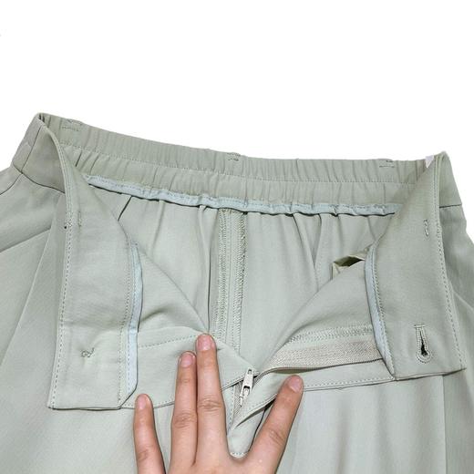 春夏女裤韩版时装垂感超好看后松紧腰直筒裤    AC-H2306877 商品图5