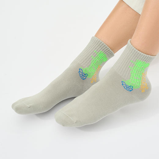 PΛNDΛER 旷野 抗菌中筒袜 商品图6