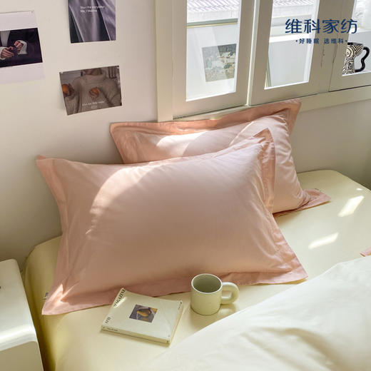 维科 LJ全棉A类素色四件套-撞色款 商品图7