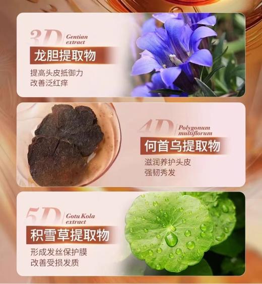 三个魔发匠香氛滋润柔顺洗发露【宝库优选】 商品图7