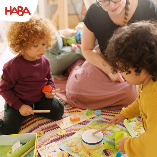 HABA 音乐游戏 十合一 桌游 适合2岁+ 多种玩法，锻炼各项能力 德国品牌-1307105002 商品图7