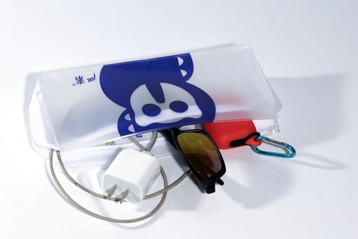 严素收纳包，出行旅行收纳配件，拉链洗漱收纳 商品图4