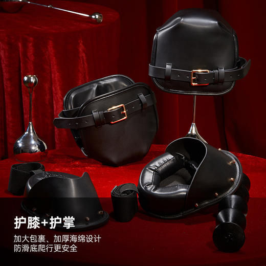 【重磅新品】纵锦浪里 马术套装 SM道具女王调教捆绑口球牵引爬行 商品图3
