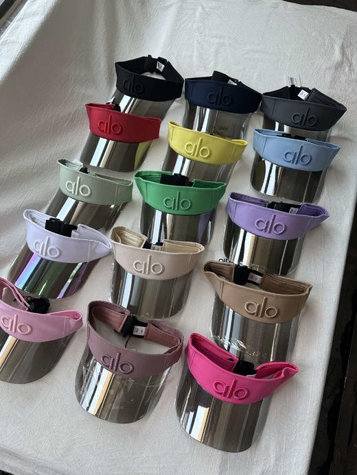 贝壳三 字母刺绣镭射户外空顶帽防紫外线运动跑步网球帽C061008 商品图2