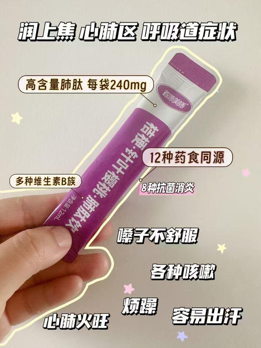 肺肽饮一盒128元，活动第二盒半件，共两盒192元. 商品图3