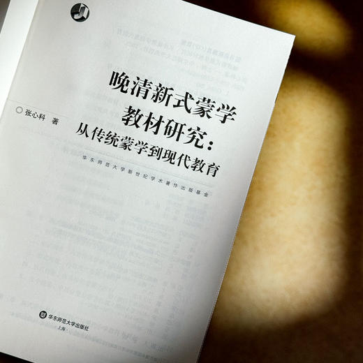 晚清新式蒙学教材研究 从传统蒙学到现代教育 张心科 近代教育史 商品图5