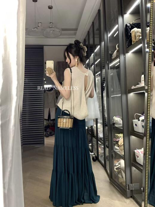 Read Nameless /孔雀蓝两穿打揽弹力裙 2025/6/12 商品图12