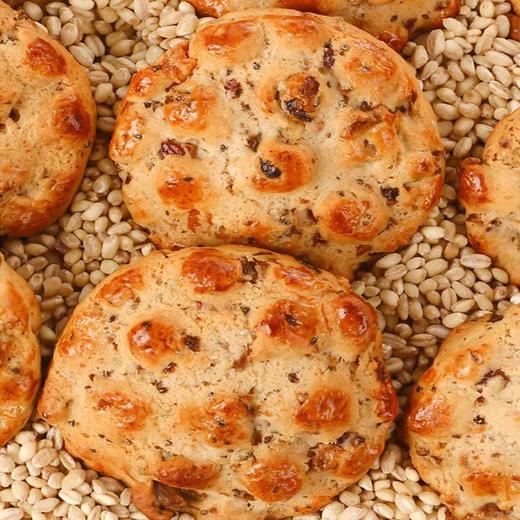 【外酥里嫩，奶香浓郁~】红枣核桃曲奇酥软 280g盒装独立包装 健康营养代餐 粗粮糕点饼干-QQ 商品图2