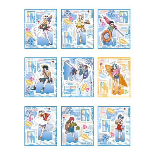 非人哉 海岛乌托邦 亚克力立牌 8包/盒 国谷 商品图0