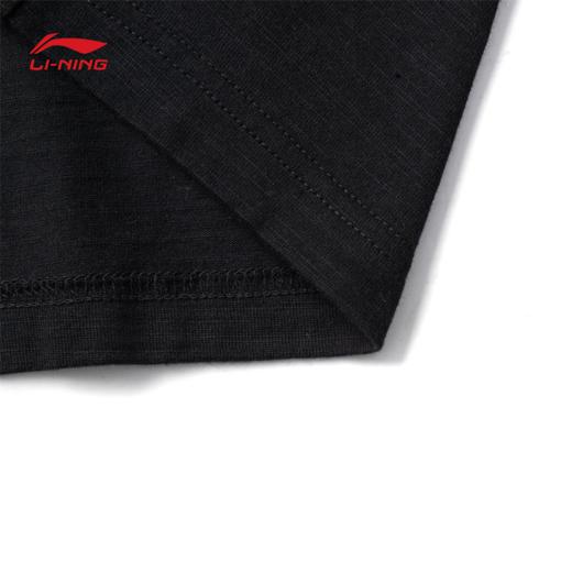 李宁反伍BADFIVE男子宽松短袖文化衫AHSV217 商品图5