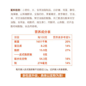 盼盼 手撕面包1000g 点心酵母面包代餐零食早餐软面包糕点整箱 /休闲食品 /西式糕点 /手撕面包 商品图2
