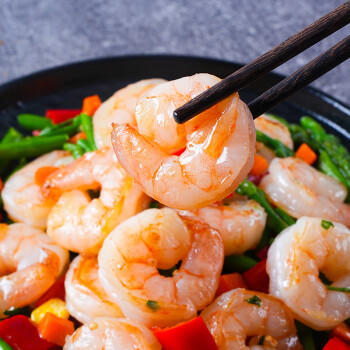 GUO LIAN国联 无人工保水剂铂金虾仁 净重2斤 112-132只 京东虾仁品质保障 /生鲜 /海鲜水产 /虾类 商品图2