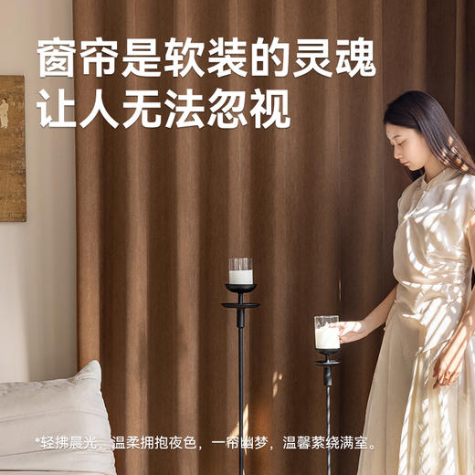 【从礼】金蝉加厚雪尼尔窗帘 商品图7