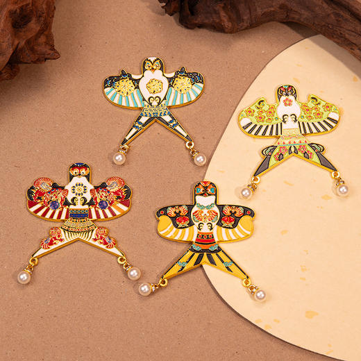 【潍坊纸鸢】复古金属冰箱贴非遗国潮文创纪念创意工艺品礼品 商品图2