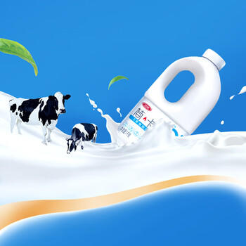 三元简卡0添加蔗糖原味风味酸乳酸牛奶1kg/桶 低温奶 酸奶 丁禹兮推荐 商品图4