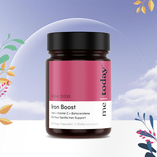 【一口价】(3瓶装）metoday铁剂VC胡萝卜素易吸收口服铁剂胶囊 商品图7