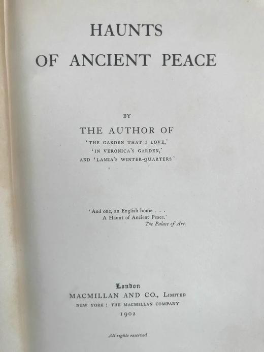 1902年 寻找古老的平静 10幅精美手绘插图 漆布精装32开 商品图3